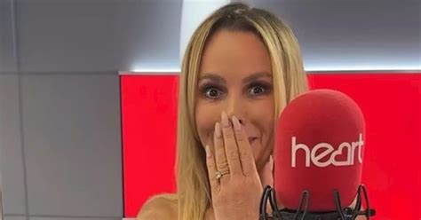 amanda holden nude pics|Amanda Holden, 53, strips completely naked in packed Heart FM。